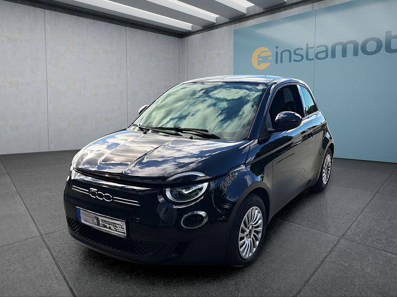 Schwarz Gebraucht 2021 Fiat 500e Action Kleinwagen | 14.149 € (Fairer Preis) - Bild 1/4