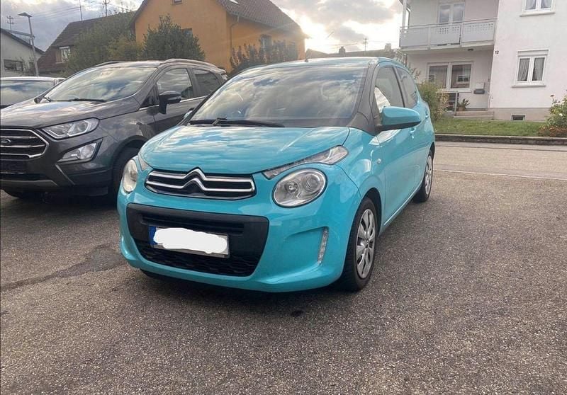 Gebraucht Citroën C1 PureTech 82 PS (60 kW) 2015 Grün Kleinwagen