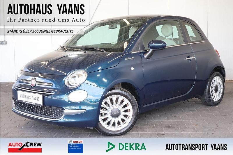 Blau Gebraucht 2021 Fiat 500 Dolcevita Kleinwagen | 8.989 € (Superpreis) - Bild 1/4
