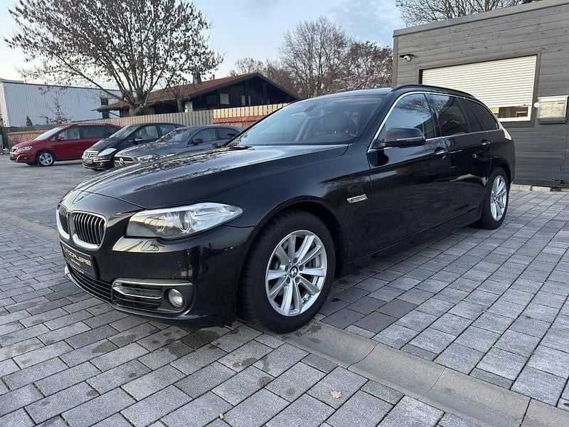 Gebraucht BMW 520 Luxury Line 190 PS (139 kW) 2016 Schwarz Kombi