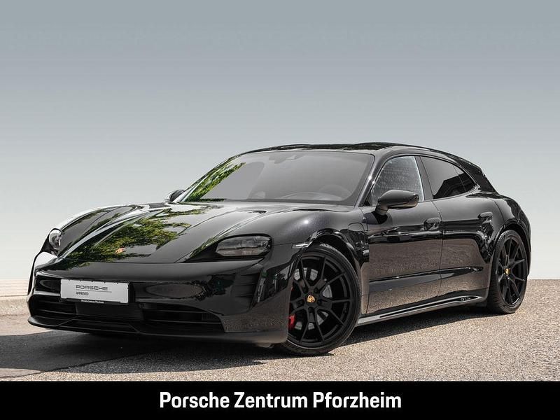 Schwarz Gebraucht 2023 Porsche Taycan GTS Sport Turismo Limousine | 83.480 € (Guter Preis) - Bild 1/4