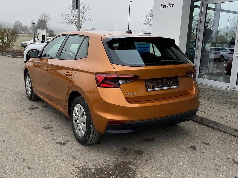 Gebraucht Skoda Fabia Ambition 110 PS (80 kW) 2022 Orange Kleinwagen