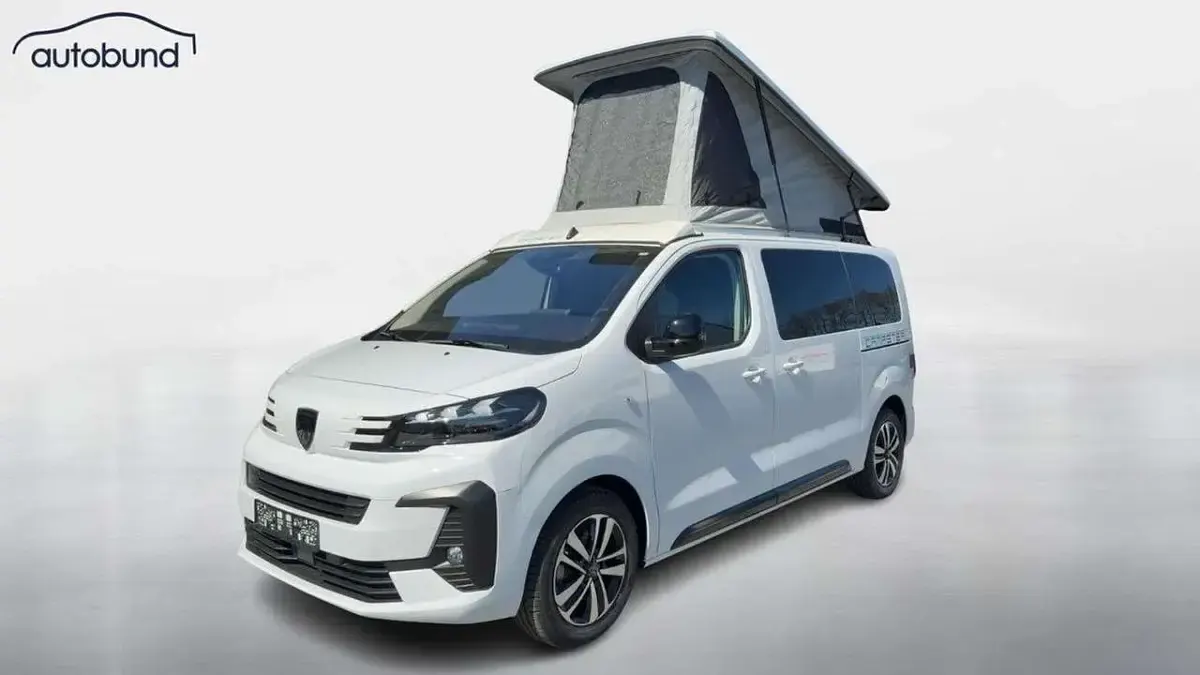 Neu Peugeot Traveller 145 PS (106 kW) 2026 Weiß Van / Kleinbus