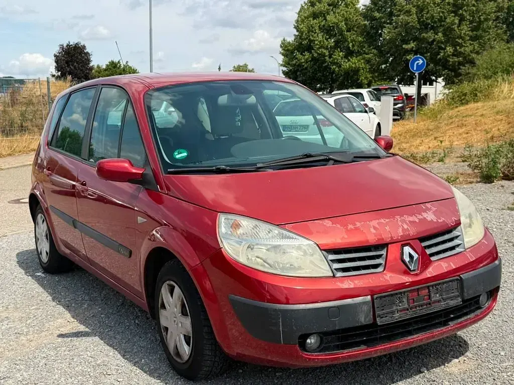 Gebraucht Renault Scénic II Privilege 113 PS (83 kW) 2004 Rot Van / Kleinbus