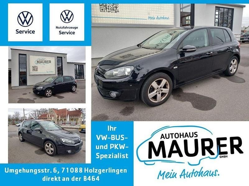 Deep black perleffekt Gebraucht 2011 VW Golf VI Team Limousine | 3.930 € (Superpreis) - Bild 1/4