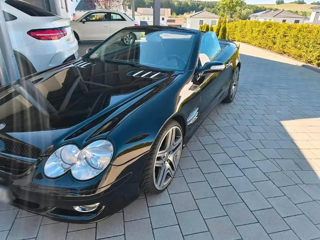 Gebraucht Mercedes SL350 272 PS (200 kW) 2008 Schwarz Cabrio