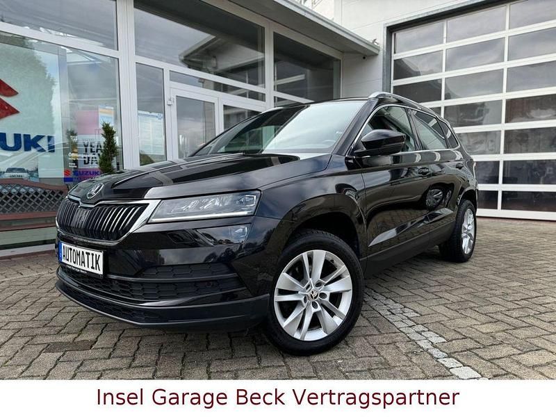 Schwarz Gebraucht 2021 Skoda Karoq Style SUV | 19.460 € (Fairer Preis) - Bild 1/4