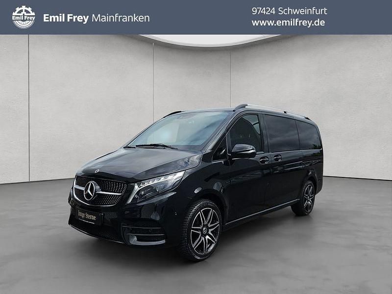 Obsidianschwarz metallic Gebraucht 2024 Mercedes V300 Avantgarde Van / Kleinbus | 67.499 € (Guter Preis) - Bild 1/4