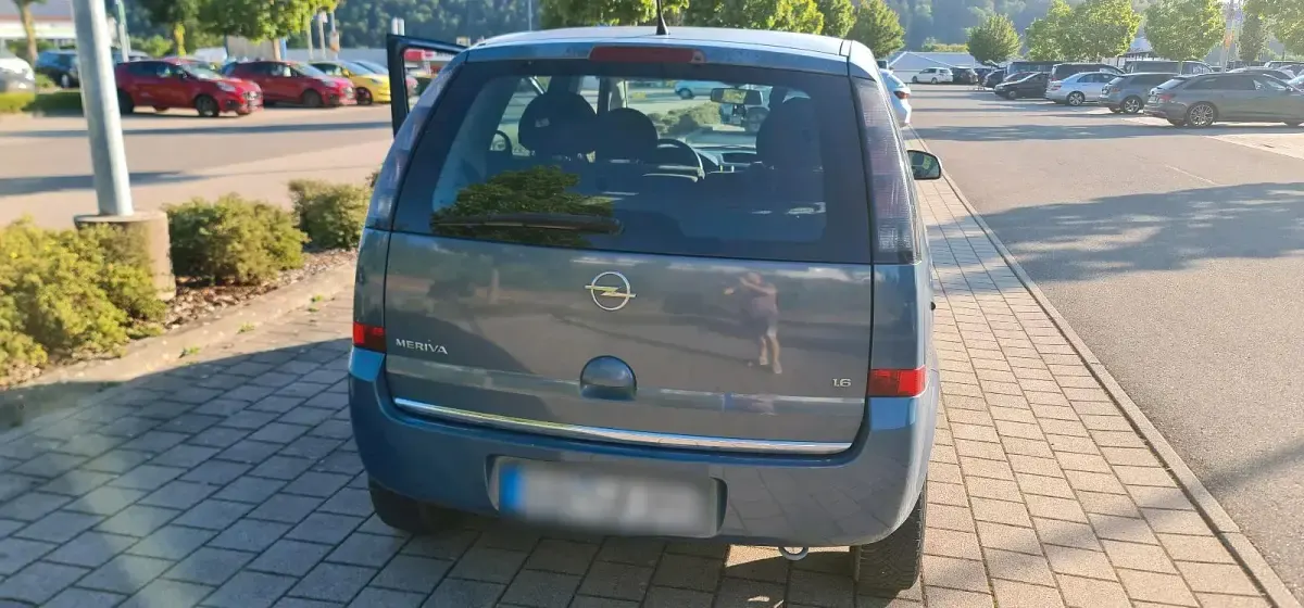 Gebraucht Opel Meriva 105 PS (77 kW) 2007 Blau Van / Kleinbus