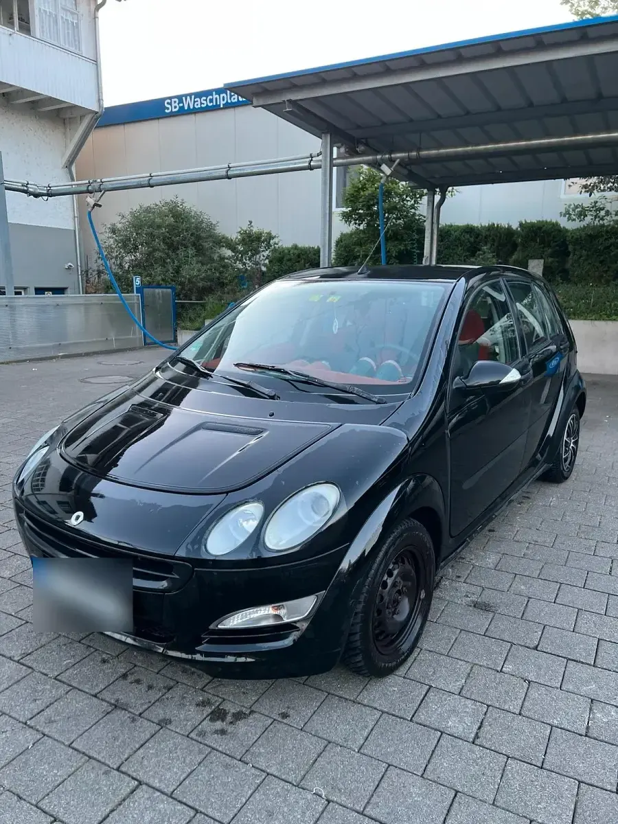 Usata Smart ForFour 95 CV (69 kW) 2005 Nero Utilitaria