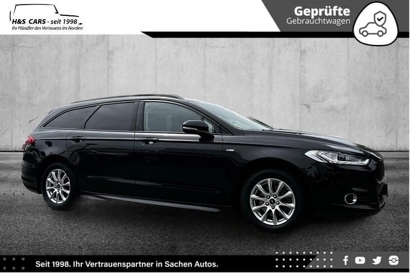 Schwarz Gebraucht 2017 Ford Mondeo ST-Line Kombi | 14.150 € (Fairer Preis) - Bild 1/4
