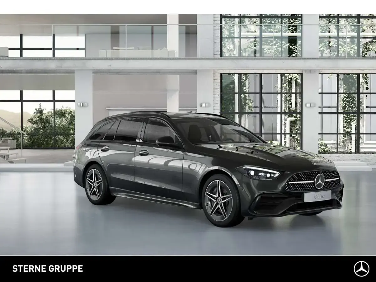 Gebraucht Mercedes C300e AMG 313 PS (230 kW) 2022 Lack graphitgrau Kombi