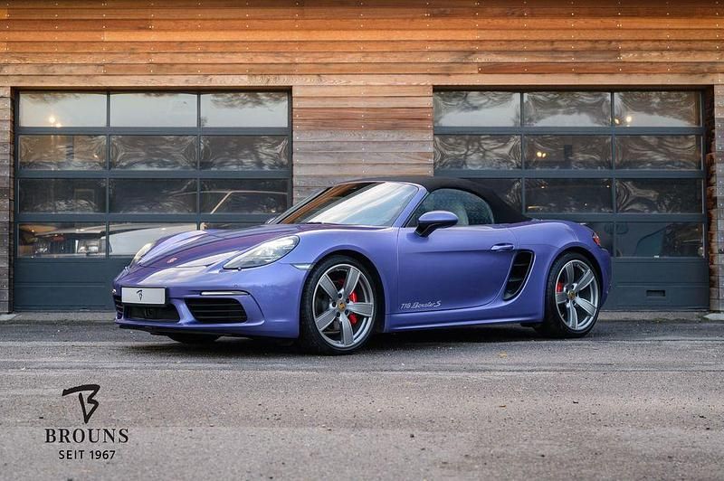 Violett Gebraucht 2017 Porsche 718 Boxster S Cabrio | 79.718 € - Bild 1/4