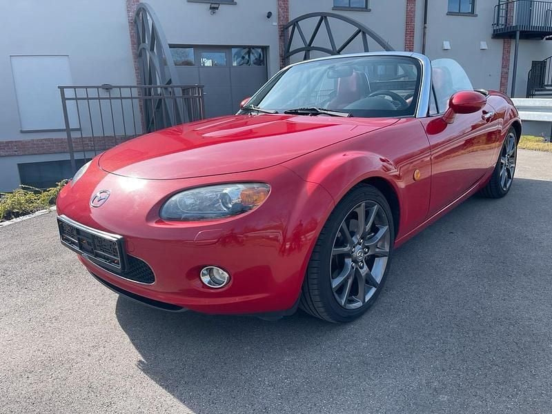 Rot Gebraucht 2006 Mazda MX5 Edition Cabrio | 7.250 € (Teuer) - Bild 1/4