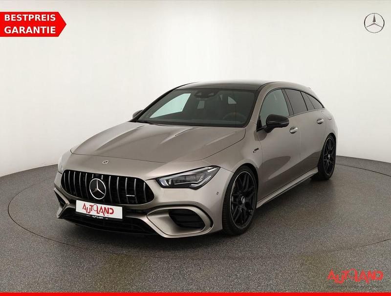 Silber Gebraucht 2020 Mercedes CLA45 AMG Shooting Brake AMG Kombi | 43.990 € (Teuer) - Bild 1/4