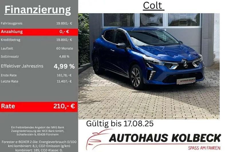 Royal blau Neu 2025 Mitsubishi Colt Plus Limousine | 19.890 € (Etwas zu teuer) - Bild 1/4