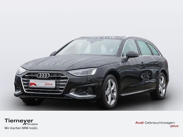 Mythosschwarz metallic Gebraucht 2024 Audi A4 Advanced Plus Kombi | 38.640 € (Teuer) - Bild 1/4