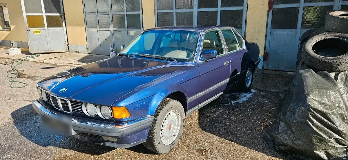 Gebraucht BMW 735 211 PS (155 kW) 1988 Blau Limousine