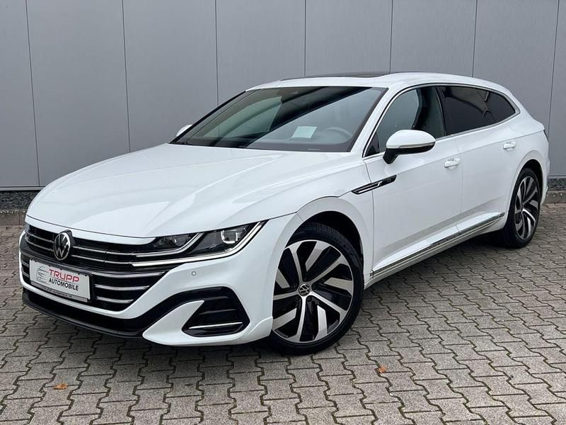 Weiß Gebraucht 2021 VW Arteon R-line Kombi | 27.500 € (Fairer Preis) - Bild 1/4