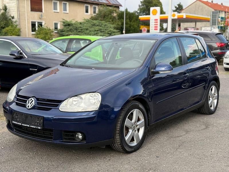 Blau Gebraucht 2006 VW Golf V Sportline Limousine | 4.900 € (Teuer) - Bild 1/4