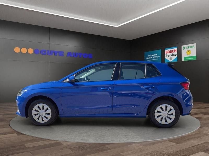 Gebraucht Skoda Fabia Active 65 PS (47 kW) 2022 Energy blue Kleinwagen