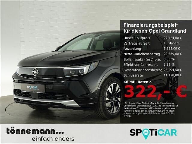 Schwarz Gebraucht 2024 Opel Grandland X Elegance SUV | 26.924 € (Fairer Preis) - Bild 1/2