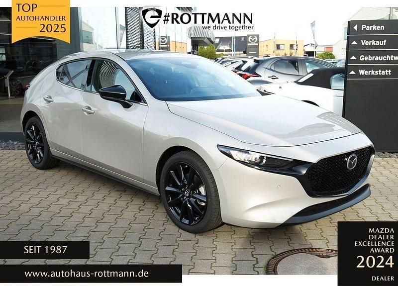 Beige Neu 2025 Mazda 3 Homura-Line Limousine | 26.870 € - Bild 1/4