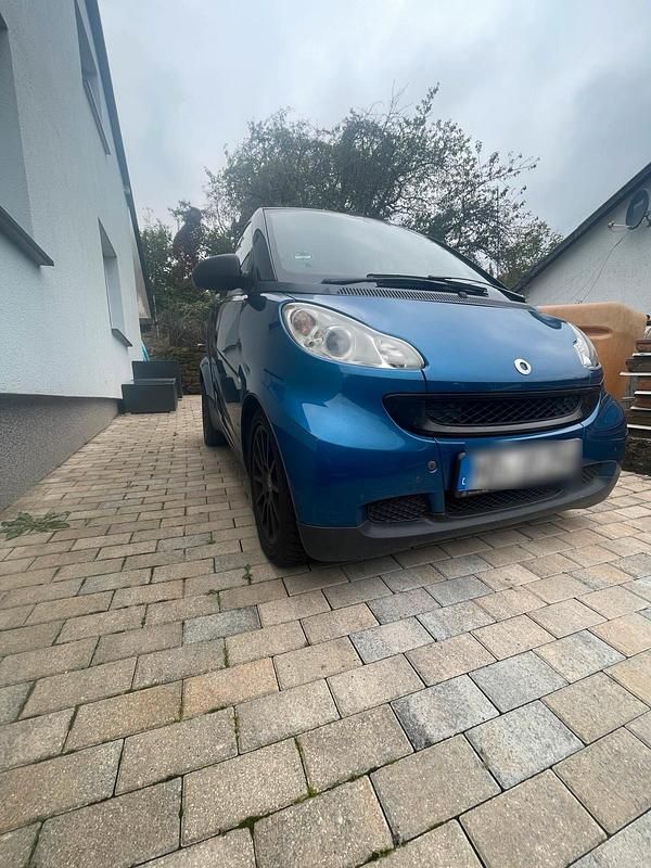 Blau Gebraucht 2008 Smart ForTwo Cabrio Cabrio | 3.501 € (Guter Preis) - Bild 1/4