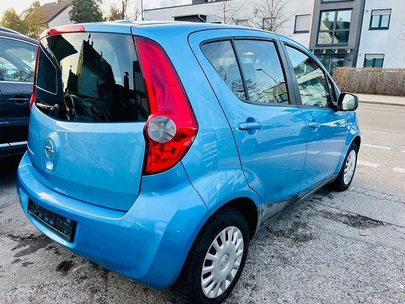 Gebraucht Opel Agila Edition 65 PS (47 kW) 2008 Blau Kleinwagen