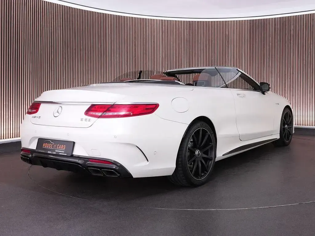 Gebraucht Mercedes S63 AMG AMG 585 PS (430 kW) 2016 Weiß Cabrio