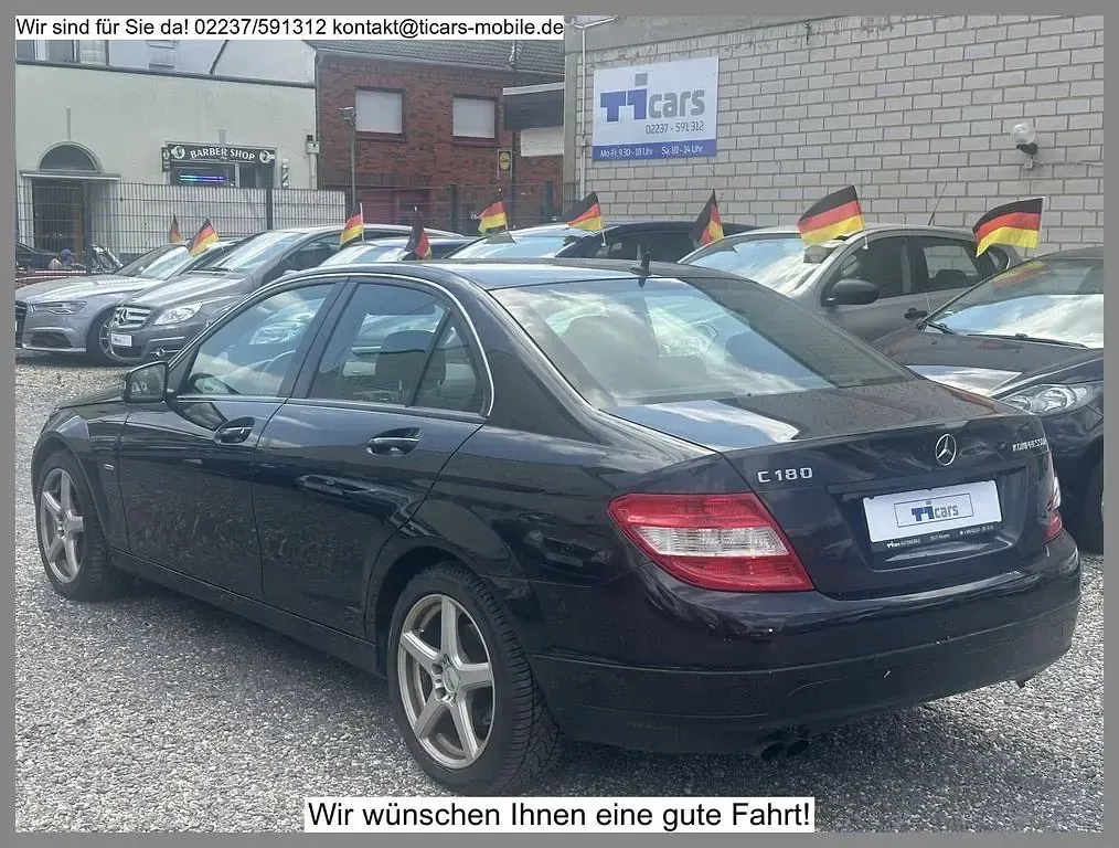 Gebraucht Mercedes C180 156 PS (114 kW) 2009 Schwarz Limousine