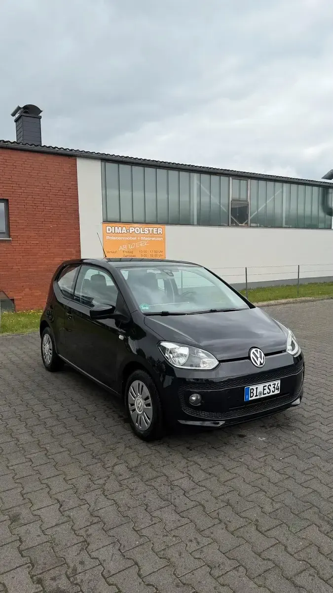 Gebraucht VW up! 60 PS (44 kW) 2013 Schwarz Kleinwagen