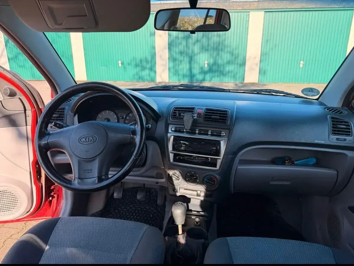 Gebraucht Kia Picanto 60 PS (44 kW) 2004 Rot Kleinwagen