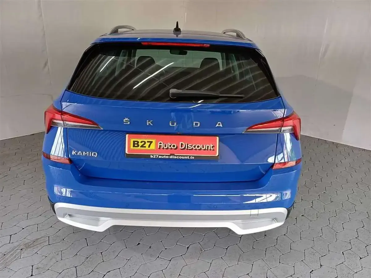 Gebraucht Skoda Kamiq ScoutLine 150 PS (110 kW) 2023 Energy blau SUV