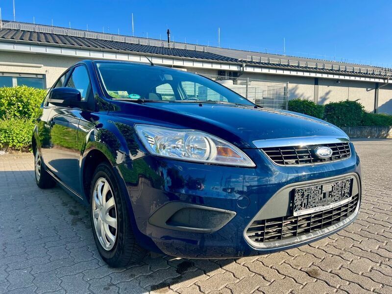 Blau Gebraucht 2008 Ford Focus Style Limousine | 2.999 € (Fairer Preis) - Bild 1/4