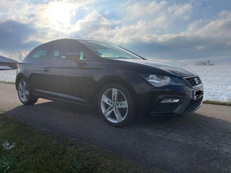 Gebraucht Seat Leon FR 125 PS (91 kW) 2018 Schwarz Kleinwagen