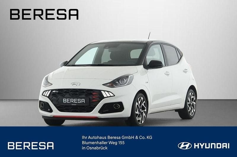 Schwarz Gebraucht 2022 Hyundai i10 N Line Kleinwagen | 15.480 € (Fairer Preis) - Bild 1/4