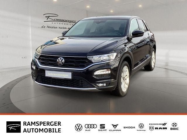 Schwarz (deep black perleffekt) Gebraucht 2021 VW T-Roc Sport SUV | 21.890 € (Guter Preis) - Bild 1/4