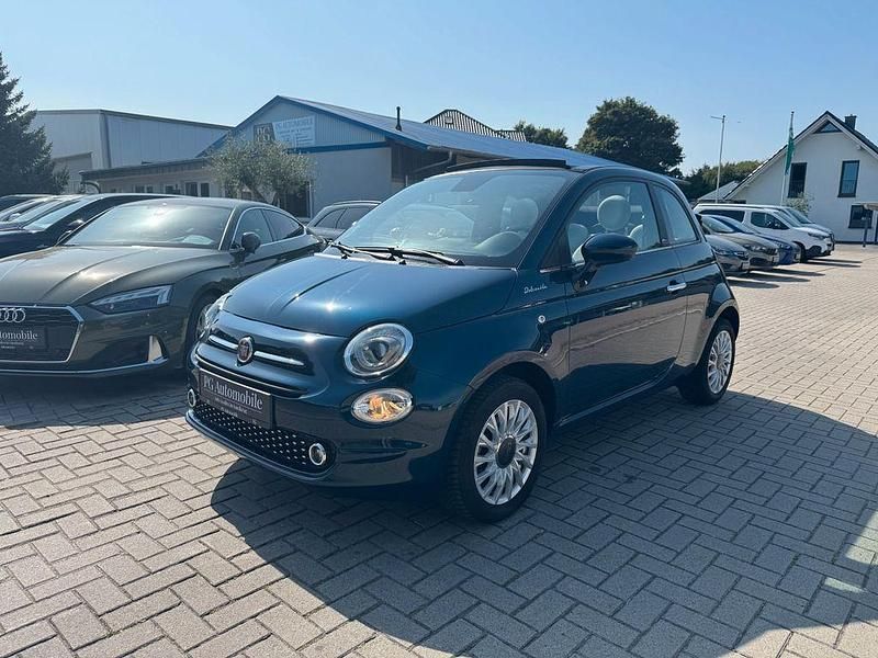 Blau Gebraucht 2022 Fiat 500C Dolcevita Cabrio | 12.990 € (Guter Preis) - Bild 1/4