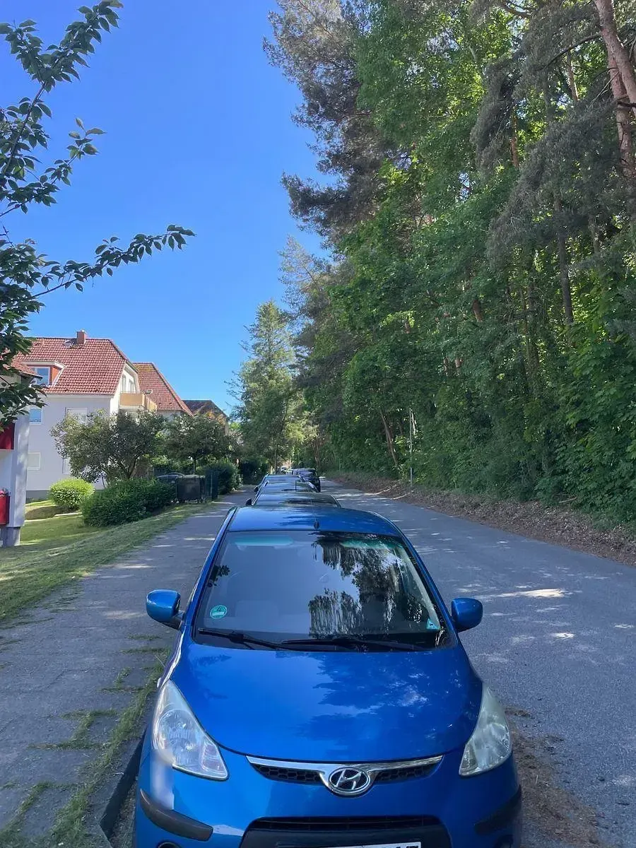 Gebraucht Hyundai i10 Classic 69 PS (50 kW) 2010 Blau Kleinwagen