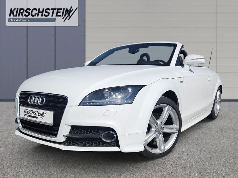 Weiß Gebraucht 2014 Audi TT Roadster S-Line Cabrio | 17.990 € (Fairer Preis) - Bild 1/4