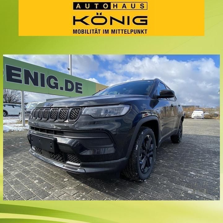 Schwarz Gebraucht 2023 Jeep Compass Night Eagle SUV | 25.777 € (Superpreis) - Bild 1/4