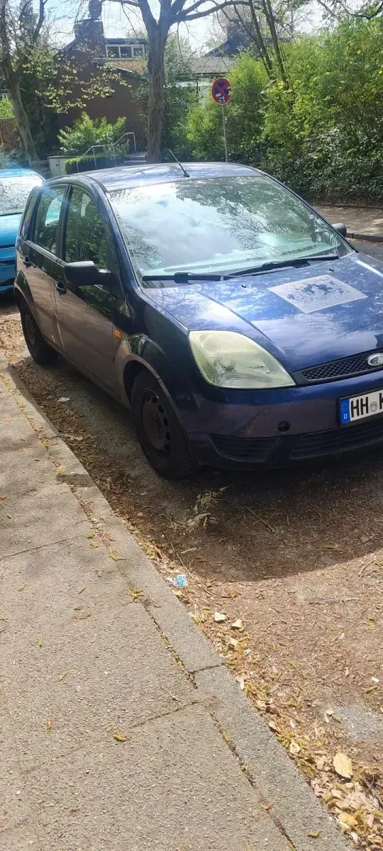 Gebraucht Ford Fiesta 75 PS (55 kW) 2005 Blau Kleinwagen