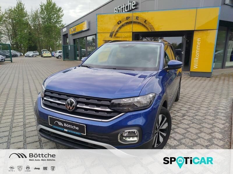 Reef blue metallic Gebraucht 2023 VW T-Cross S SUV | 20.850 € (Fairer Preis) - Bild 1/4
