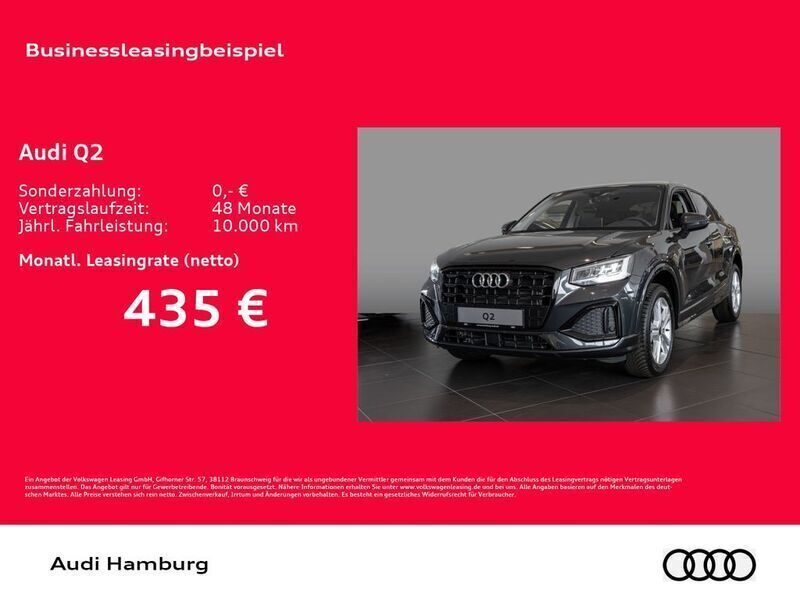 Grau Neu 2025 Audi Q2 Advanced Plus SUV | 39.360 € (Etwas zu teuer) - Bild 1/4