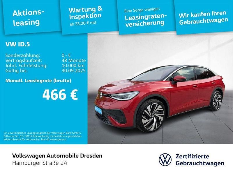 Kings red metallic/schwarz Gebraucht 2025 VW ID.5 Pro SUV | 45.790 € (Fairer Preis) - Bild 1/4