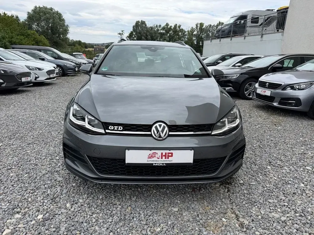 Gebraucht VW Golf VII GTD 184 PS (135 kW) 2019 Grau Kombi
