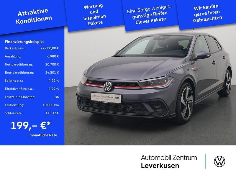 Grau / rauchgrau (metallic) Gebraucht 2024 VW Polo GTI Kleinwagen | 27.680 € (Fairer Preis) - Bild 1/4