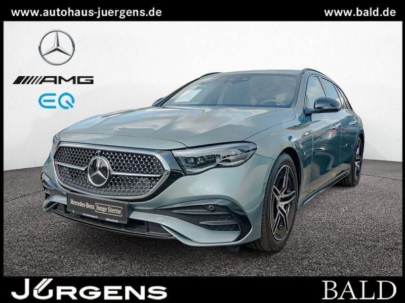 Silber metalliclack verdesilber Gebraucht 2025 Mercedes E300 AMG Kombi | 54.480 € (Superpreis) - Bild 1/4