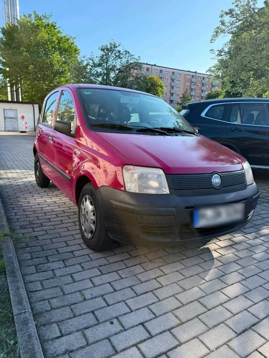Gebraucht Fiat Panda 54 PS (39 kW) 2007 Rot Kleinwagen